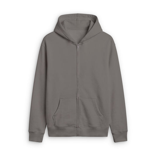 Unisex Relax Faded Zip Hood