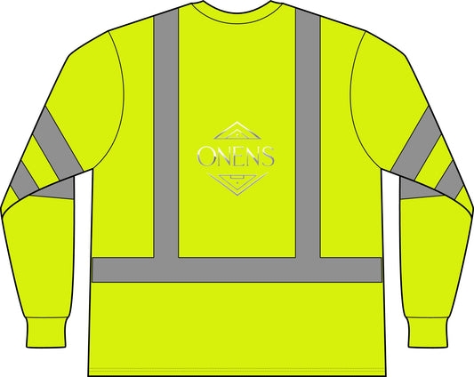 ANSI 107 Class 3 Mesh Long Sleeve Tee