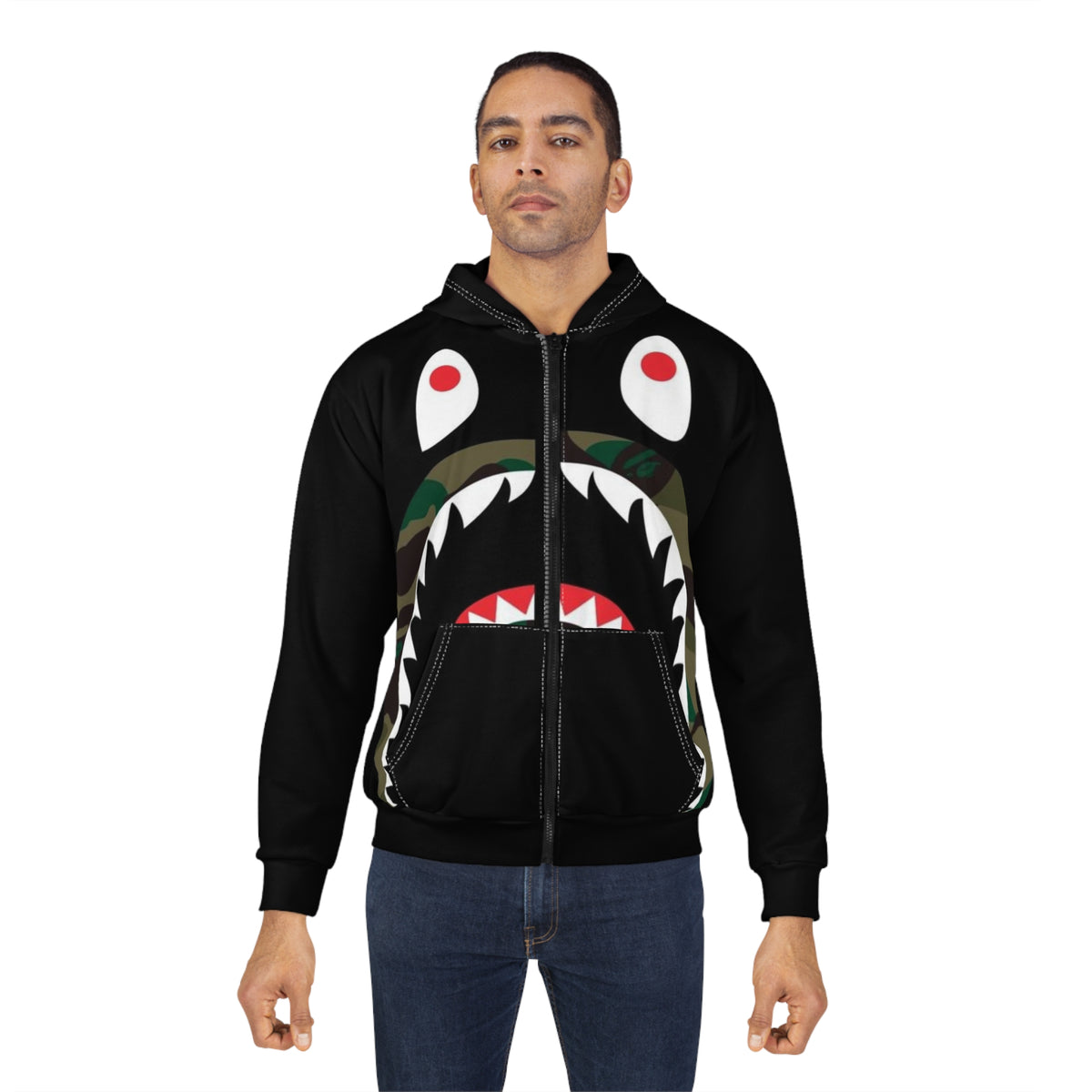 Unisex Zip Hoodie