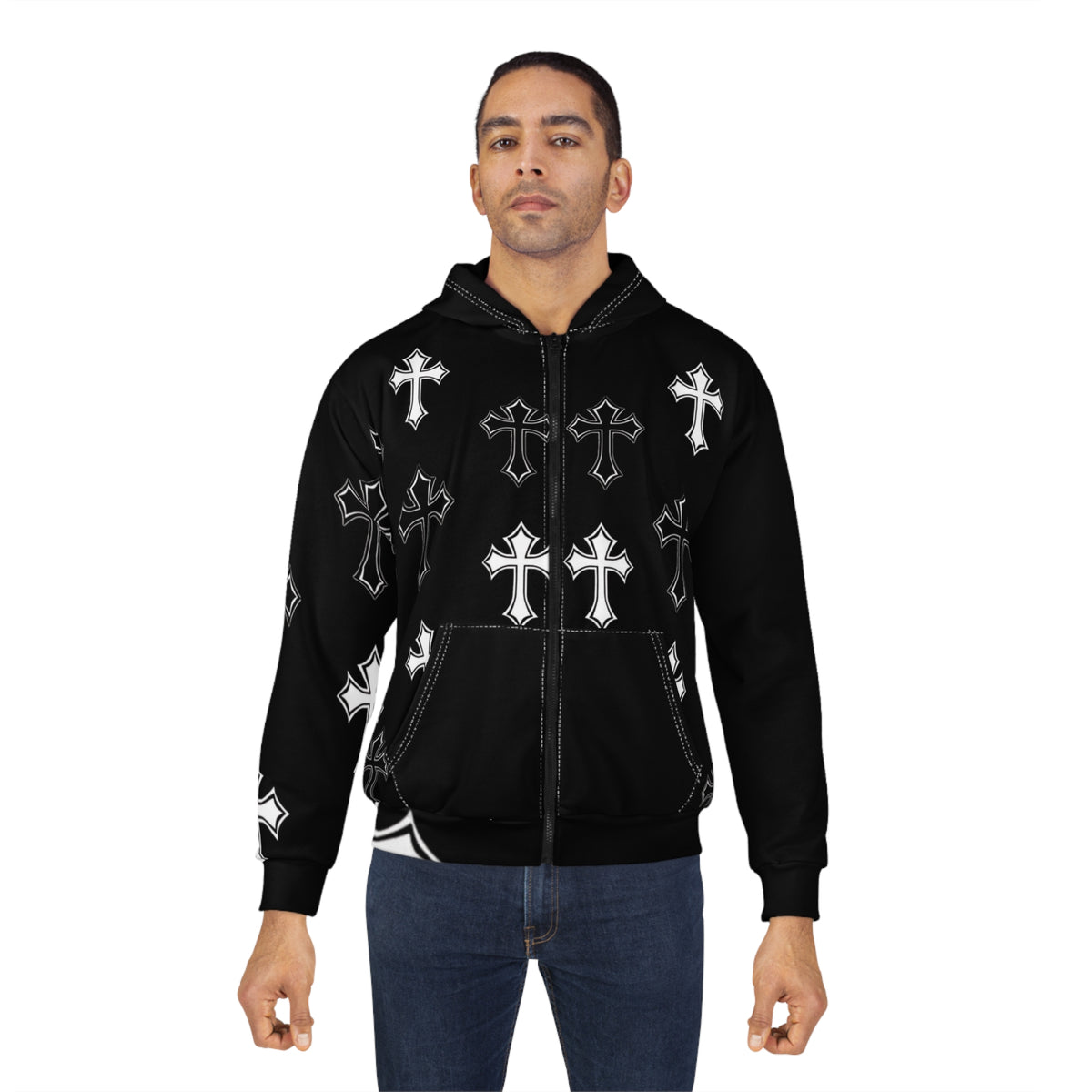 Unisex Zip Hoodie