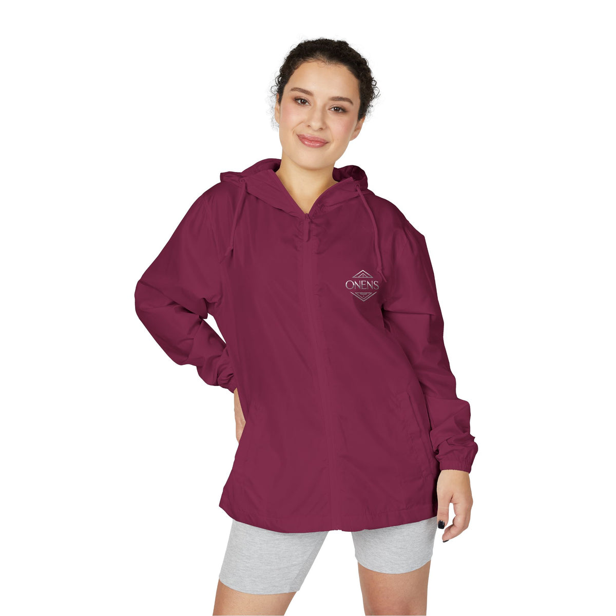 Unisex Full-Zip Windbreaker Jacket