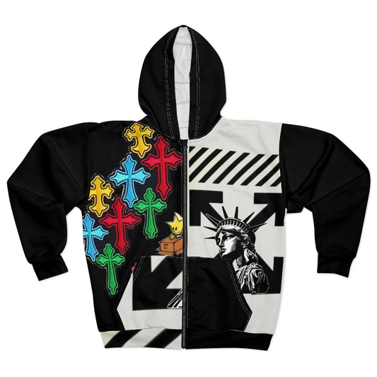 Unisex Zip Hoodie (AOP)