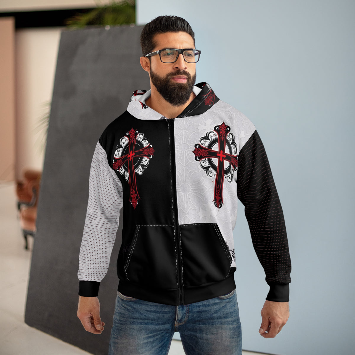 Unisex Zip Hoodie