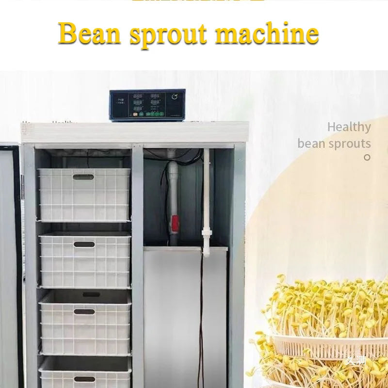 Intelligent High Multi-Sprout Cultivation Machine Automatic Watering 400KG Capacity 100kg Daily Output Sprout Growing Cabinet