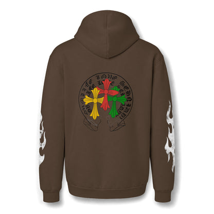 Unisex ReFlex Fleece Full-Zip Hoodie Sweatshirt