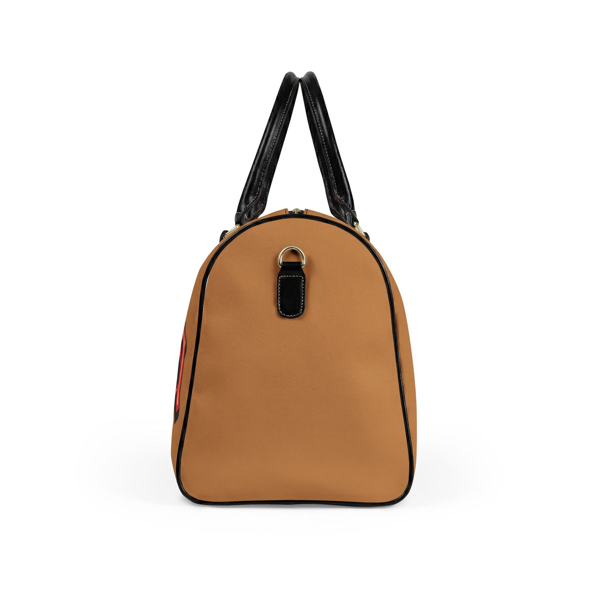 Faux Leather Travel Bag