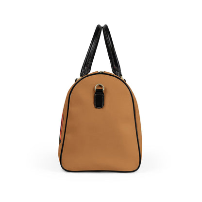 Faux Leather Travel Bag