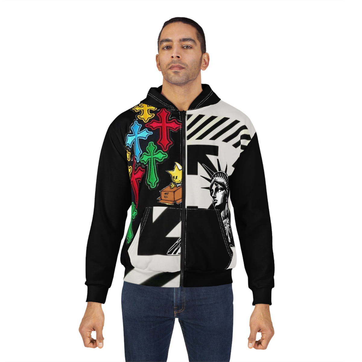 Unisex Zip Hoodie (AOP)