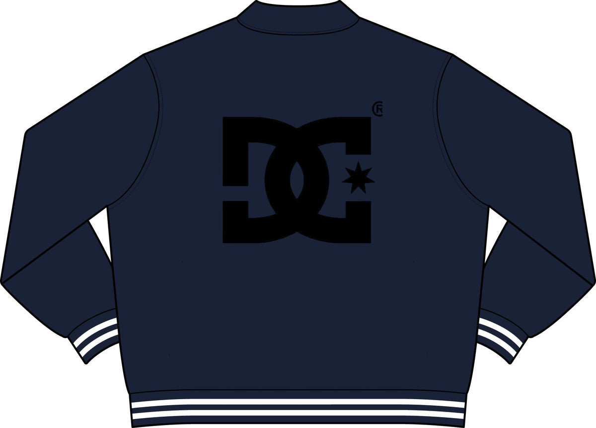 Unisex Collared Varsity Jacket