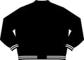 Unisex Collared Varsity Jacket