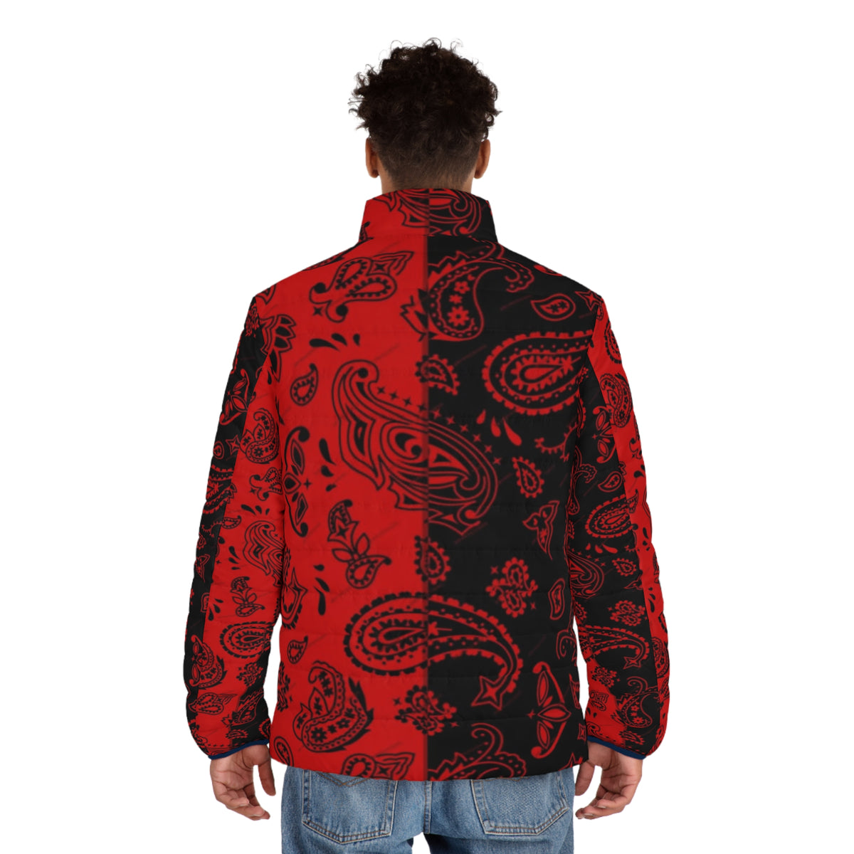 Men's Puffer Jacket (AOP)
