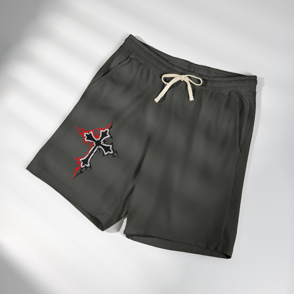 Unisex Garment-Dyed Lightweight Fleece Sweat Shorts