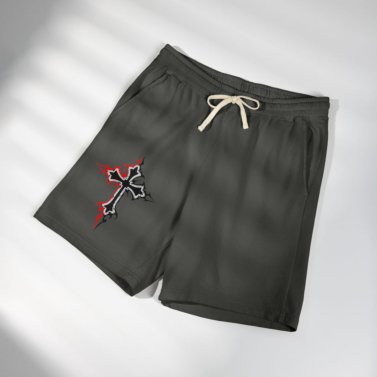 Unisex Garment-Dyed Lightweight Fleece Sweat Shorts
