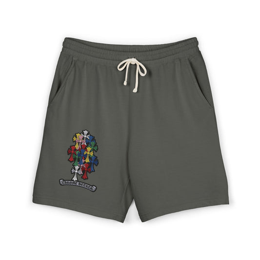 Unisex Garment-Dyed Lightweight Fleece Sweat Shorts
