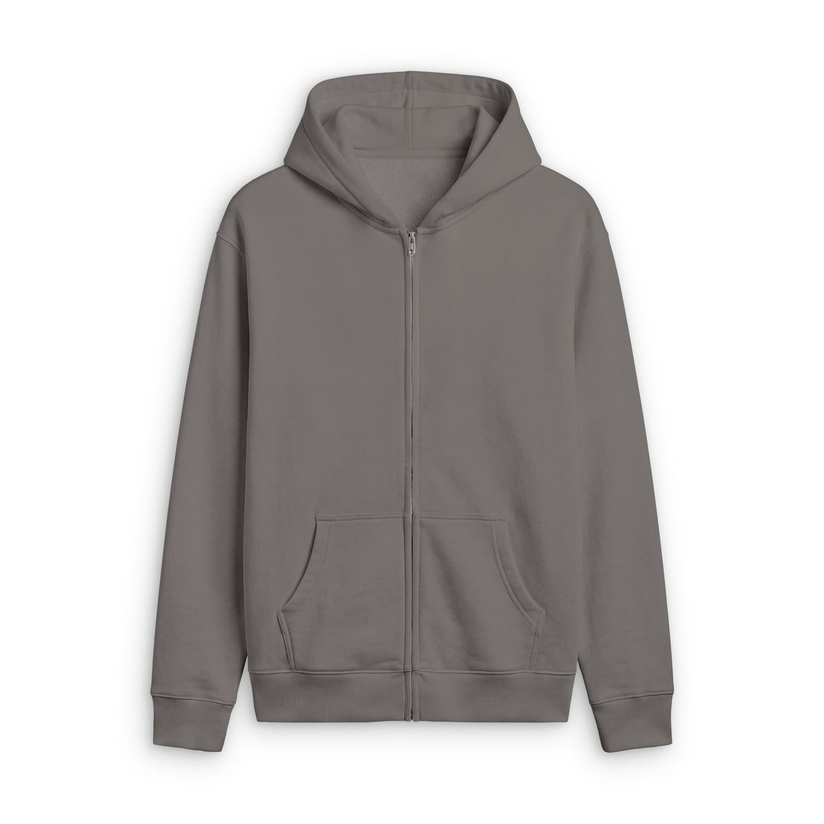 Unisex Relax Faded Zip Hood