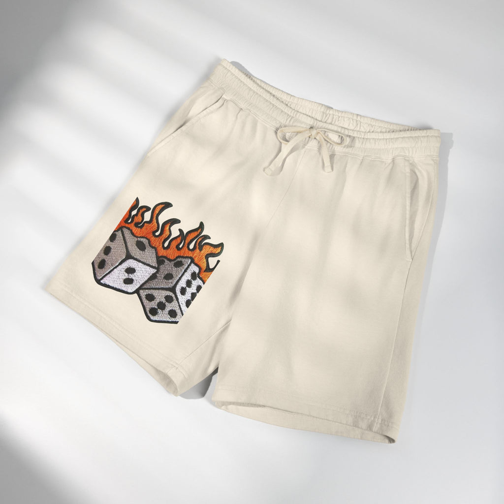 Unisex Garment-Dyed Lightweight Fleece Sweat Shorts