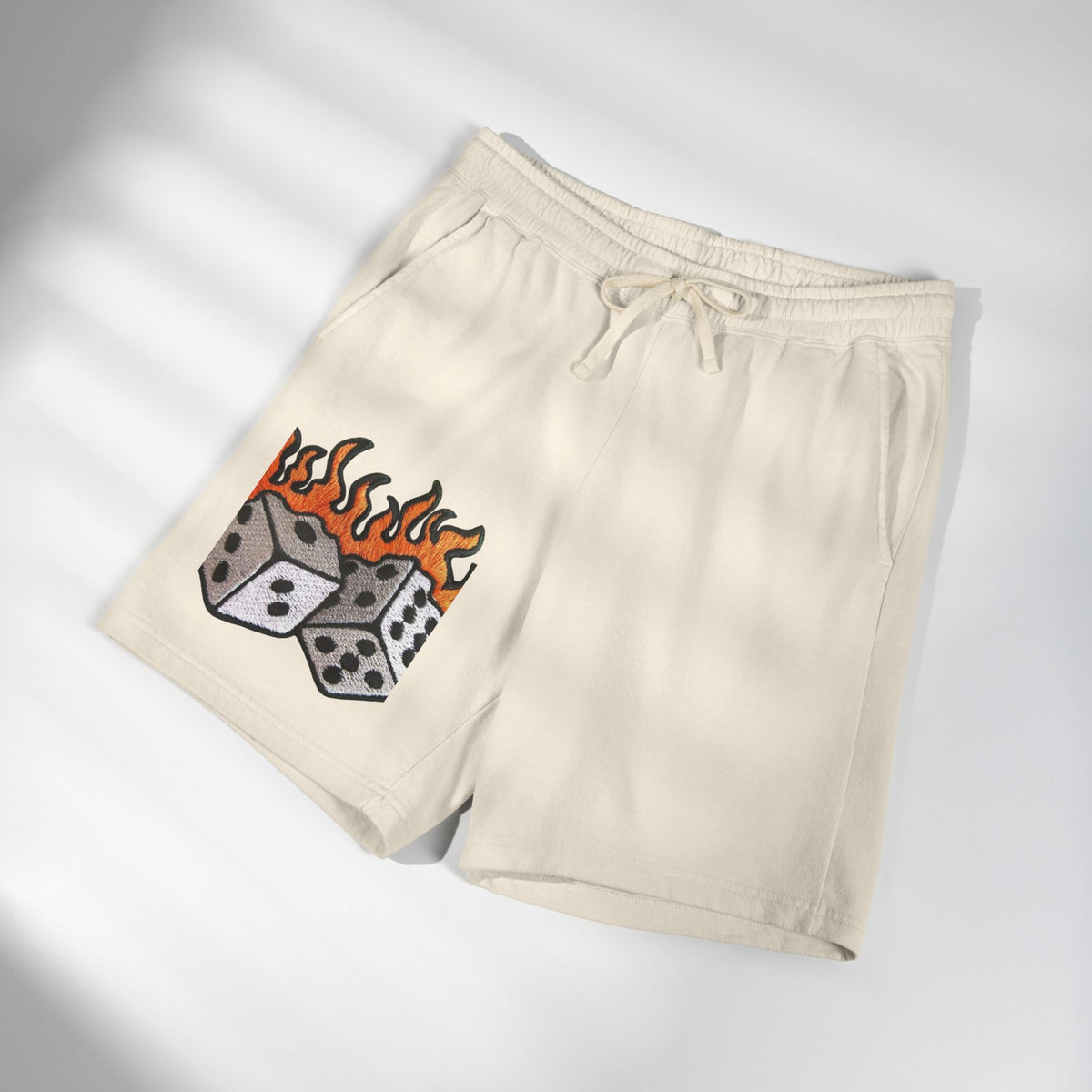 Unisex Garment-Dyed Lightweight Fleece Sweat Shorts