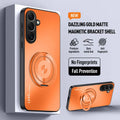 Magnetic Ring Stand Phone Case for Samsung Galaxys 26 Ultra S25 Edge S24 FE S23 S22 S21 Plus A57 A37 A17 A07 A56 A36 A55 Cover