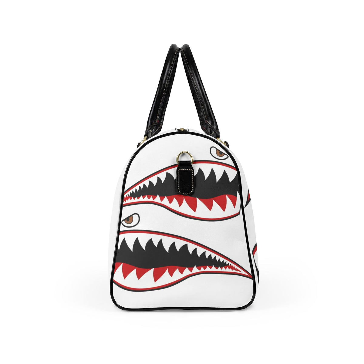 Faux Leather Travel Bag