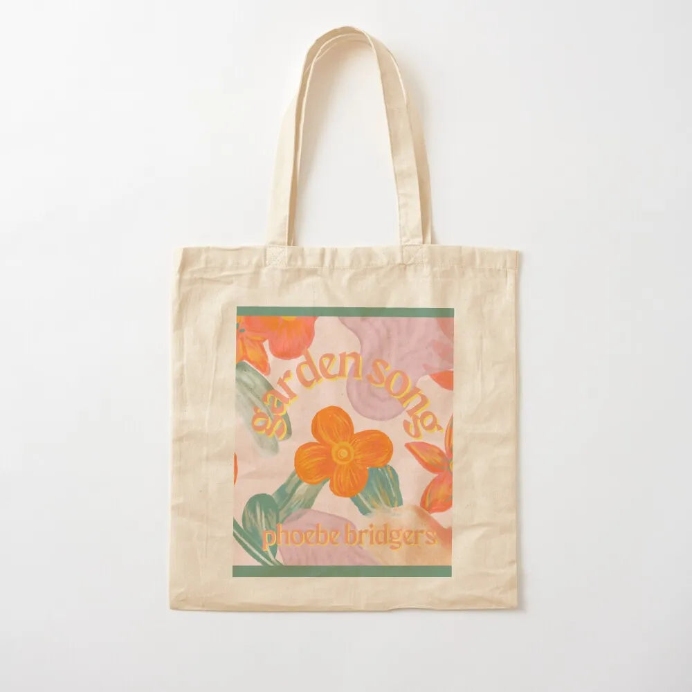 phoebe bridgers garden song Tote Bag tote bags aesthetic bag for beach sac pour femme