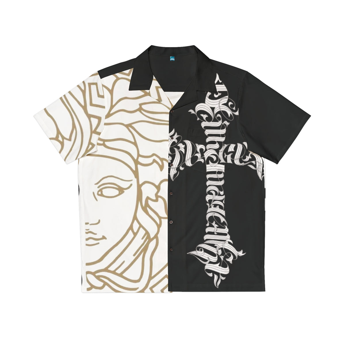 Chemise Two-Face Baroque Gothique.