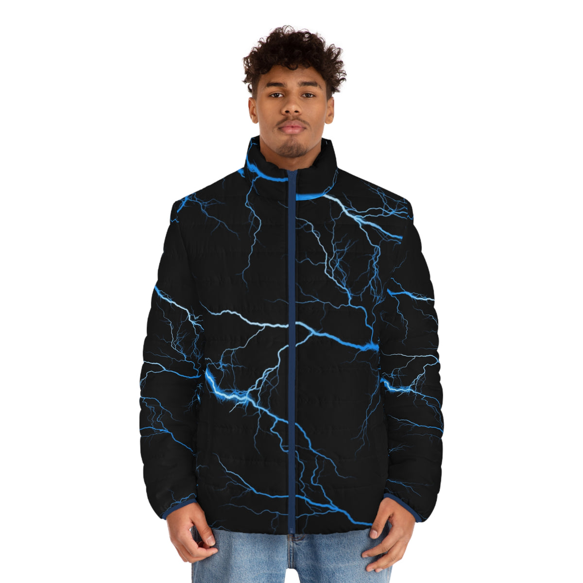 Men's Puffer Jacket (AOP)