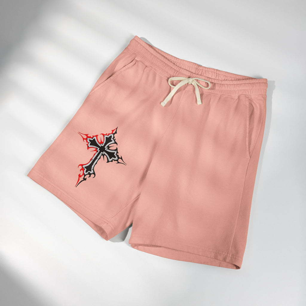 Unisex Garment-Dyed Lightweight Fleece Sweat Shorts