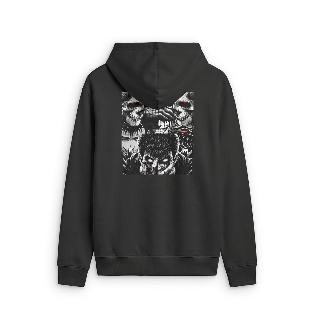 Unisex Relax Faded Zip Hood