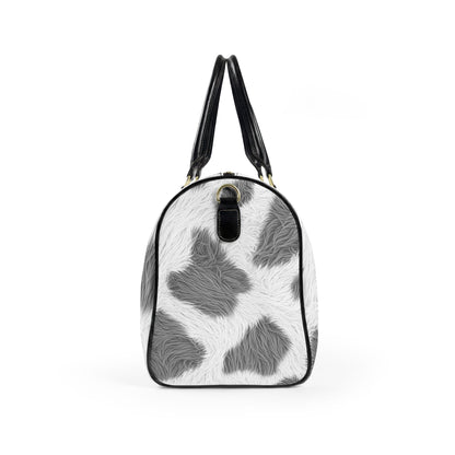 Faux Leather Travel Bag