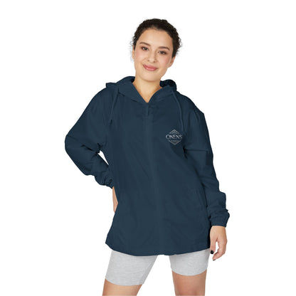 Unisex Full-Zip Windbreaker Jacket