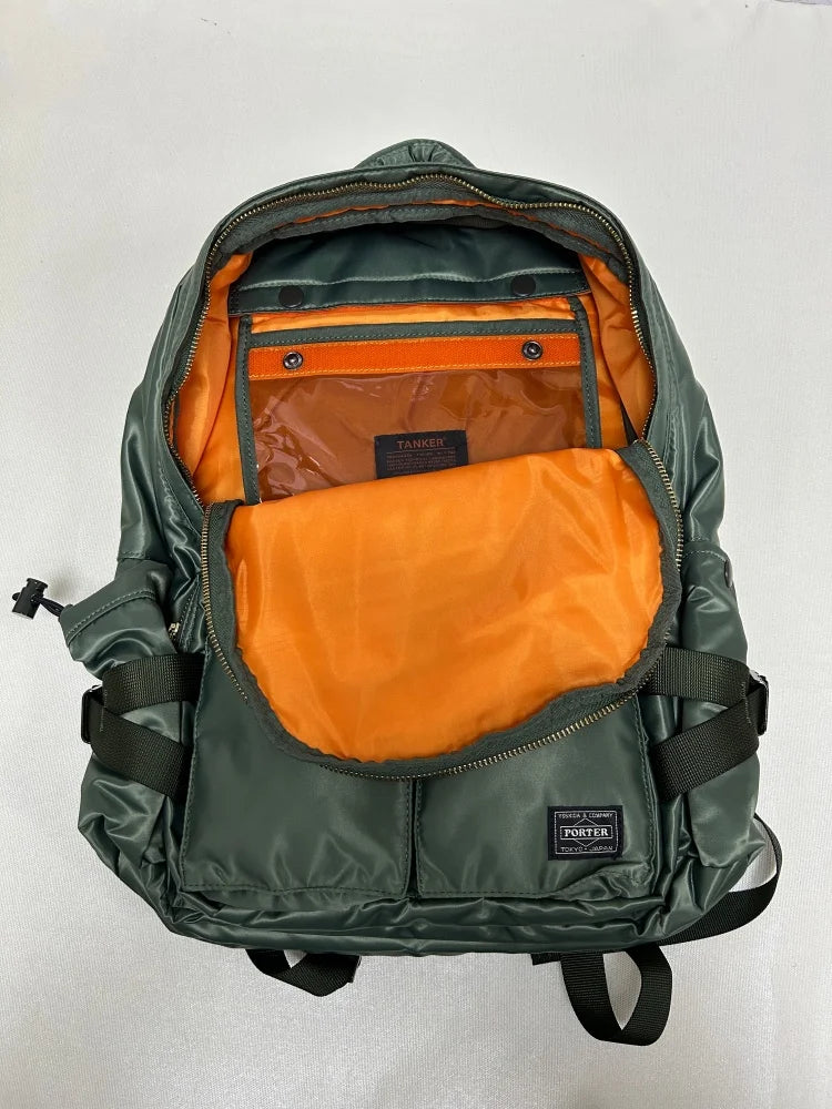 Porter Tanker 622-19842 Soft Nylon Backpack Men Large Capacity Laptop Hiking Business Travel School Bag Sport Anti-theft Daypack