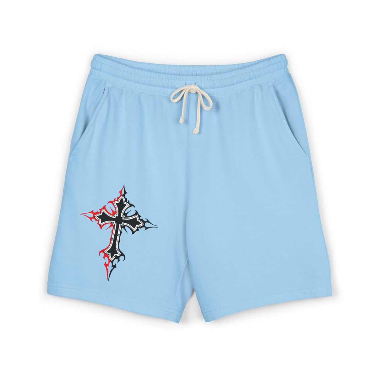 Unisex Garment-Dyed Lightweight Fleece Sweat Shorts