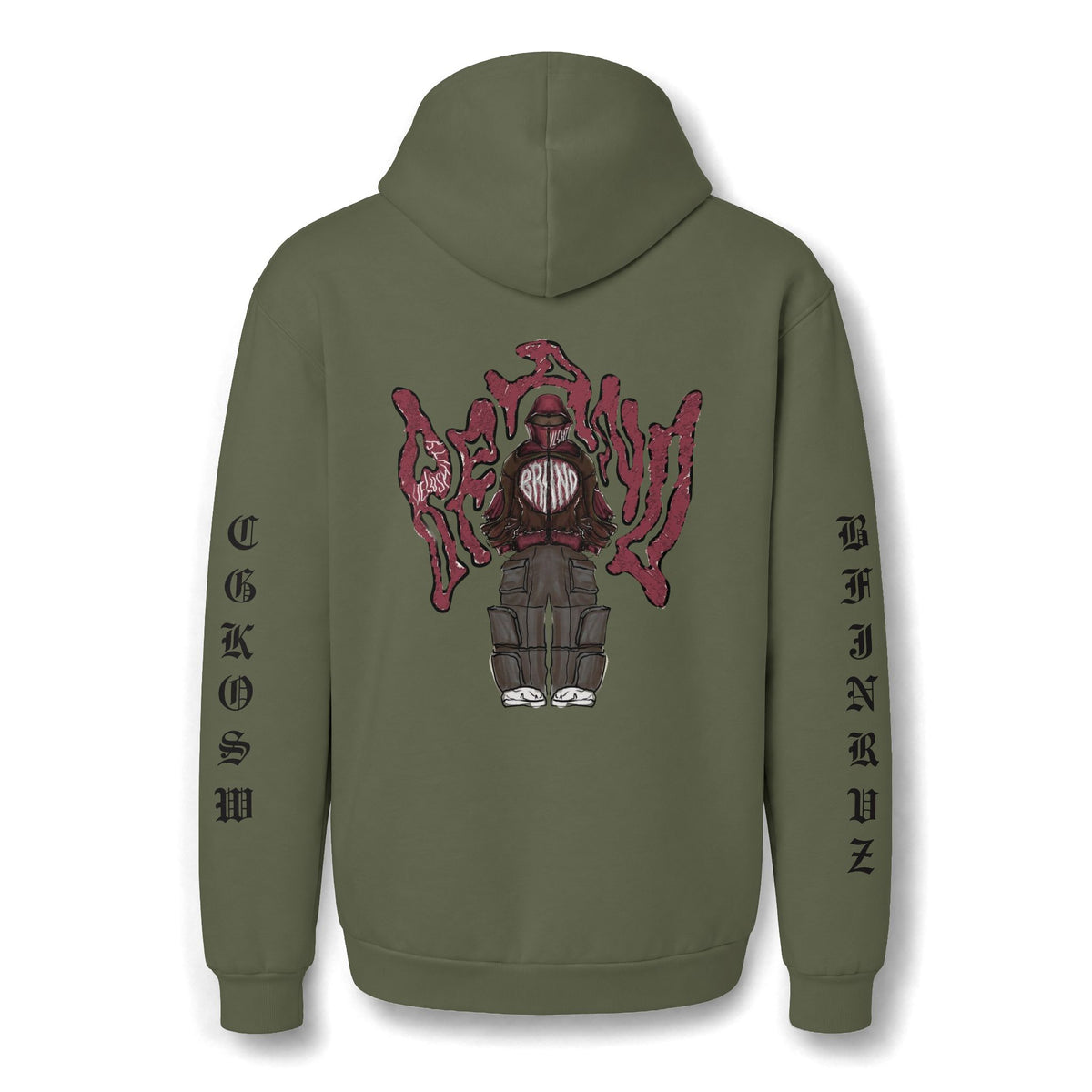 Unisex ReFlex Fleece Full-Zip Hoodie Sweatshirt