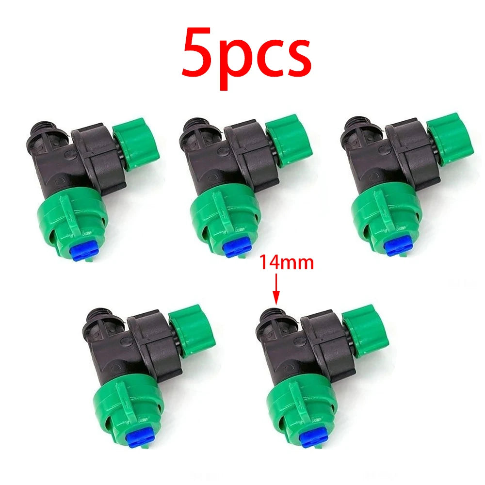 5pcs Spray Tube Fittings Pipe Clamp, Prevent Dripping Garden Watering, Agricultural Sprayer Nozzle Tool Plant Protection Machine
