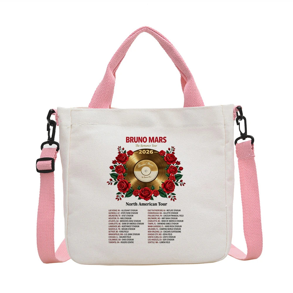 Bruno Mars tote bag einkaufstasche personnalisable sac cabas shoulder  totebag femme