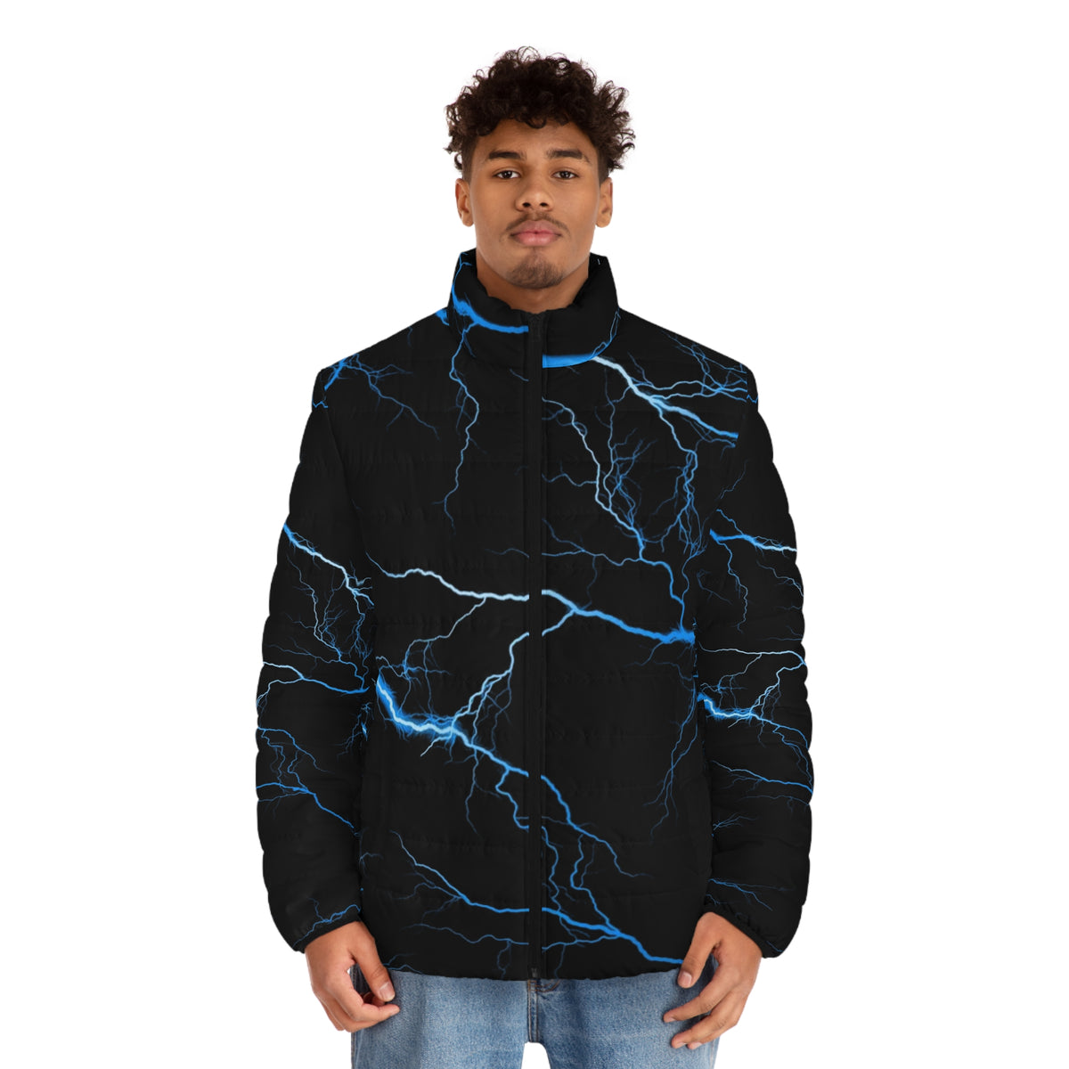 Men's Puffer Jacket (AOP)