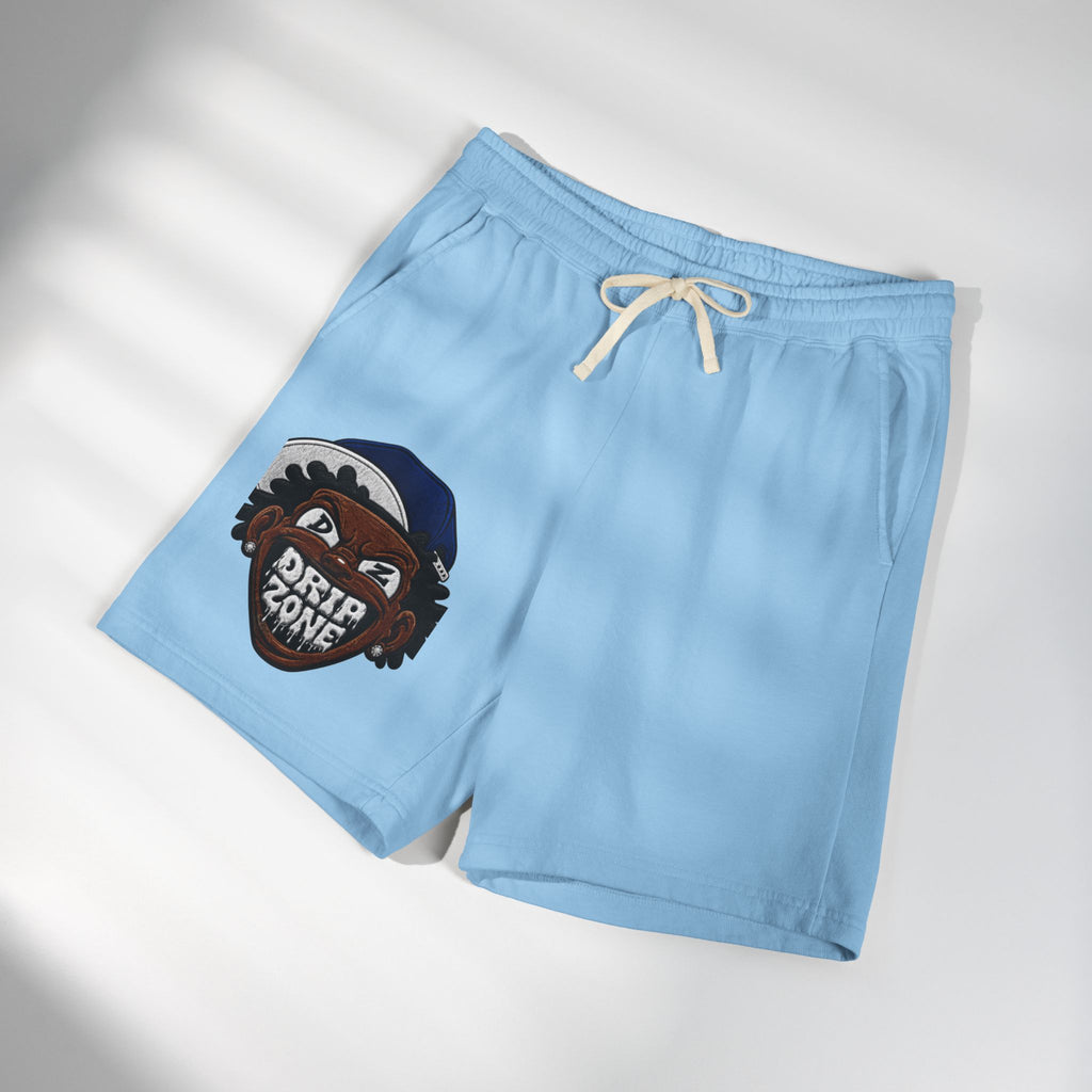 Unisex Garment-Dyed Lightweight Fleece Sweat Shorts
