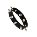 New Punk Dark PU Bracelet For Women Men Hip Hop Rock Chain Multi Layered Bracelet Trend Retro Gothic Jewelry Dancer Accessories