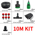 Micro Drip Irrigation System Portable 20M Automatic Watering with Adjustable Drippers Misting Watering Kits Garden Hose