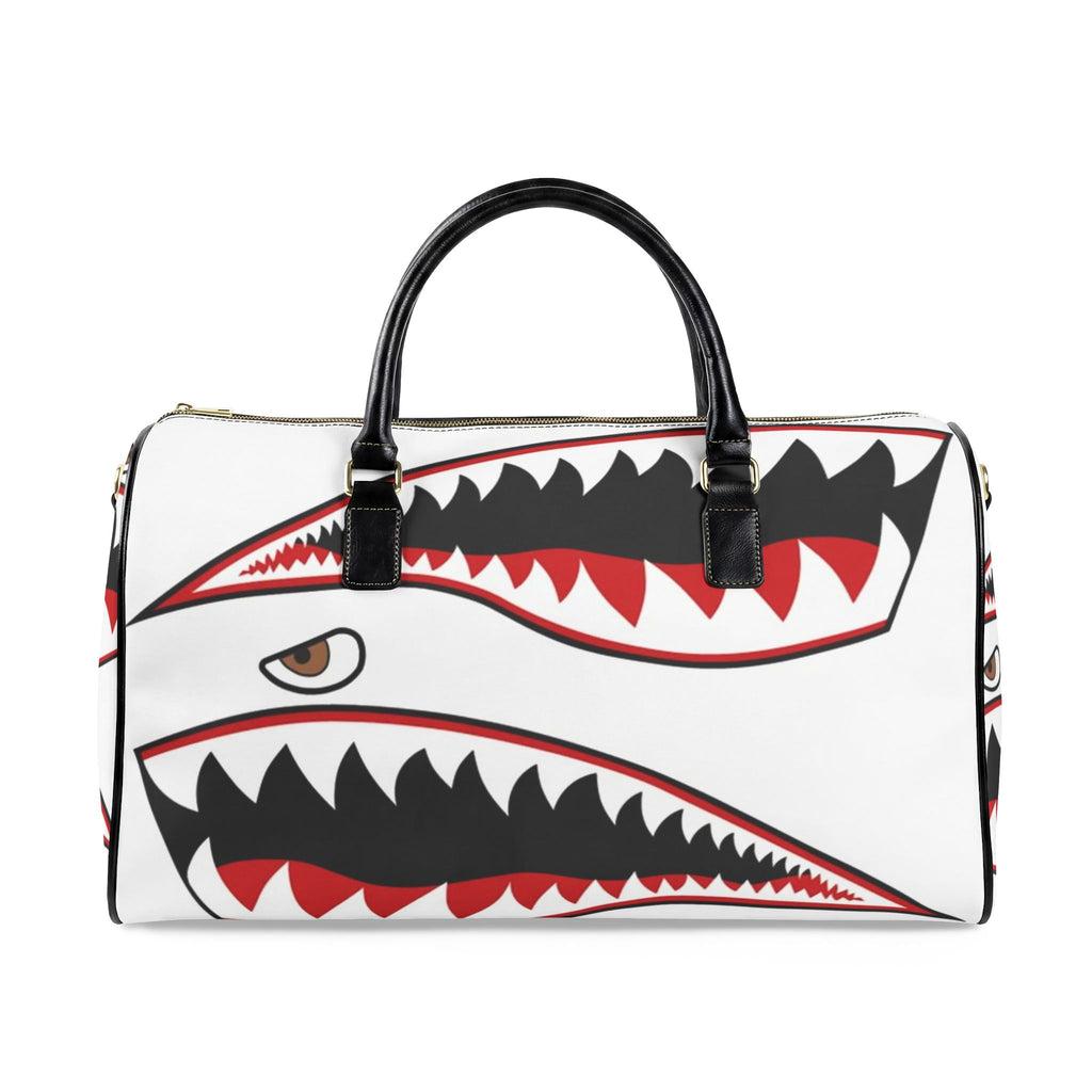 Faux Leather Travel Bag