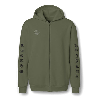 Unisex ReFlex Fleece Full-Zip Hoodie Sweatshirt