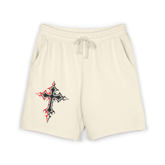 Unisex Garment-Dyed Lightweight Fleece Sweat Shorts
