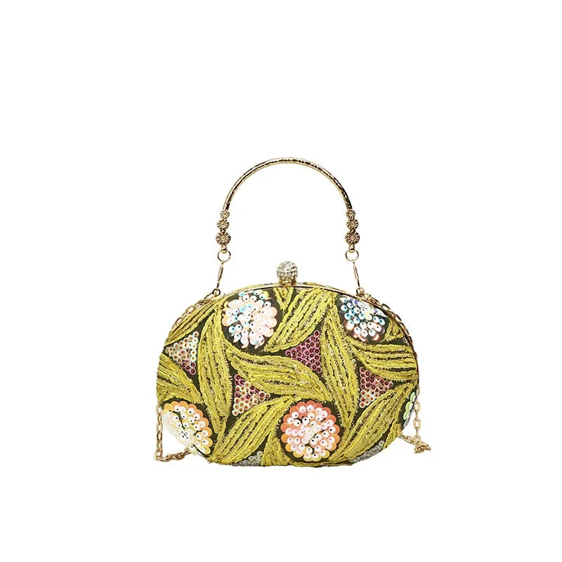 Luxury Gold Clutch Bags for Women 2025 Party Bags Evening Purse Designer Crossbody Bag New in Handbag Ladies hand bag sac femme