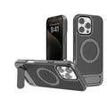 3D hollow Honeycomb Cooling Magnetic Phone Case for iPhone 12 13 14 15 16 Pro Max Plus with Stand Hard Cover Slim Hard