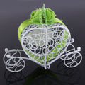 Wholesale 6 Pieces Carriage Metal Candy Chocolate Boxes Wedding Party Favour Decor Box for Wedding Party Gift Favor Supplies