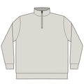 Unisex Pigment-Dyed Quarter-Zip Pullover