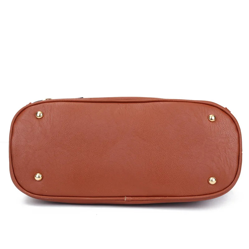 Luxury Designer Famous Brand Pu Leather Women's Shoulder Crossbody Bag Vintage Women Messenger Handbags Bolsas