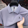 100% pure cotton high-end brand men's short sleeve polo shirt summer fashion luxury pony embroidery golf Paul top casual T-shirt