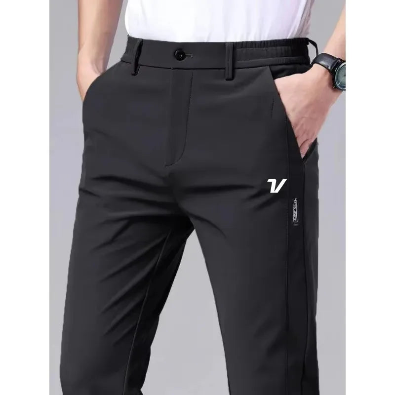 Spring Men's Golf Clothing Business Leisure Elastic Golf Pants Fashionable Men's Golf Long Pants Luxury Brand Men's Golf Wear