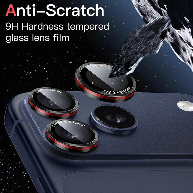 Lens Protector Phone Case for IPhone 17 Air 16 E 15 14 Pro Max Plus 13 Mini 17Pro 17Air 16E IPhone17 Bumper Cover Accessories